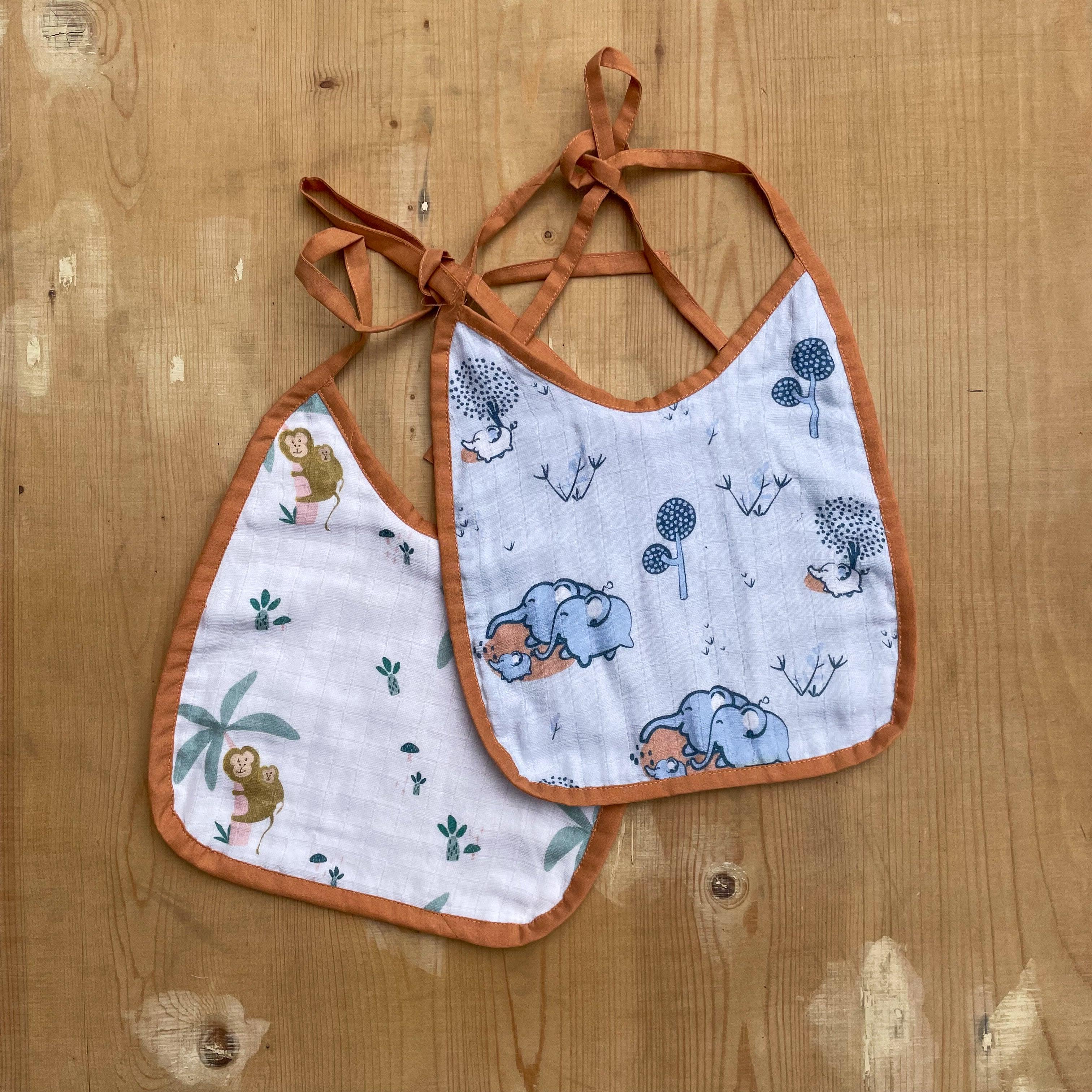 Muslin Bibs Set - Totdot