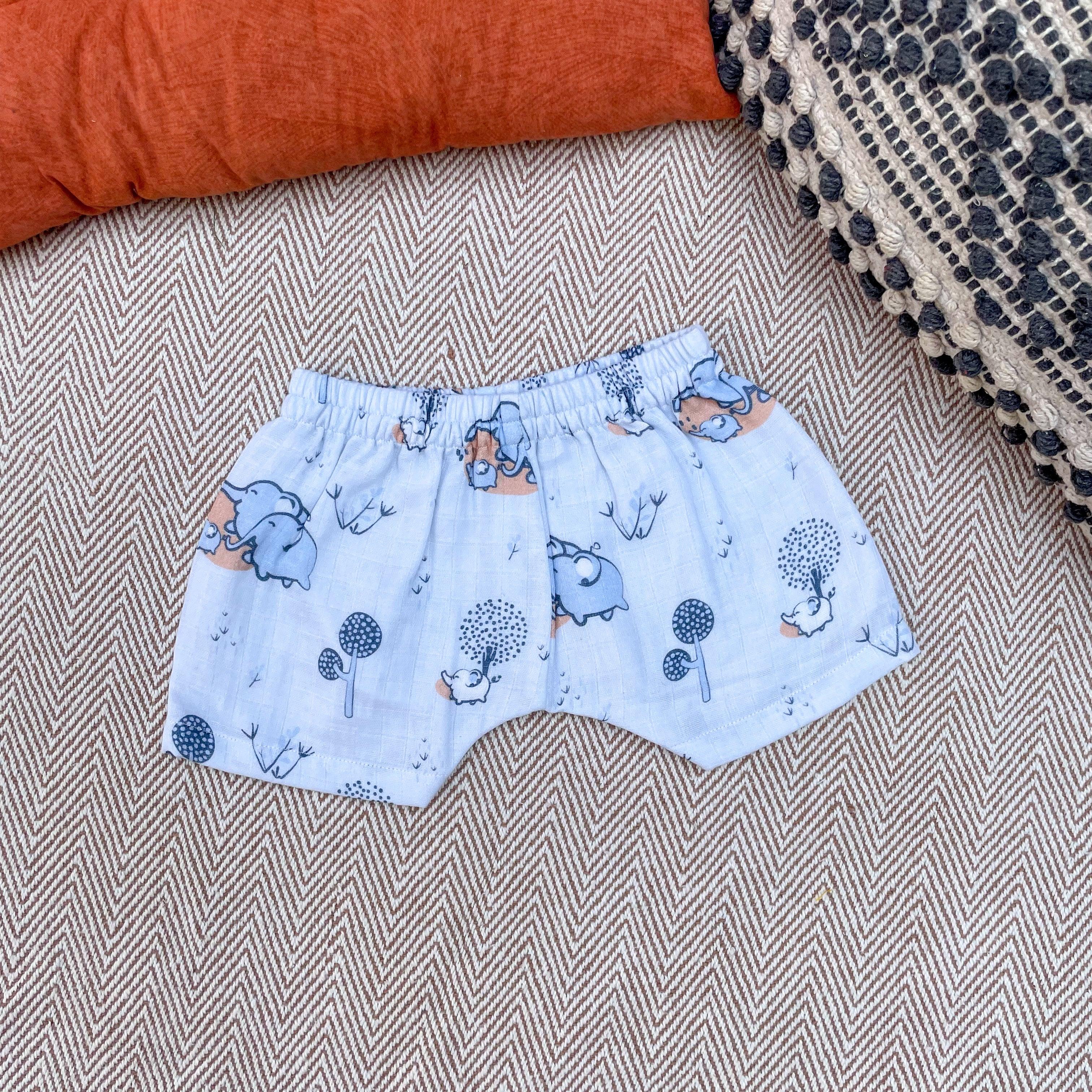 Muslin Set- Elephant - Totdot