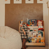 Nalanda Book Display Shelf - Large| Kids Montessori Furniture for Toddler- Birch Plywood - Totdot