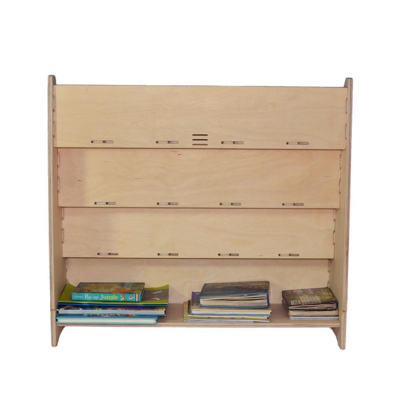 Nalanda Book Display Shelf - Large| Kids Montessori Furniture for Toddler- Birch Plywood - Totdot