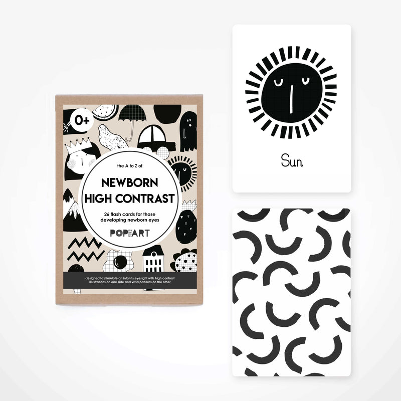Newborn High Contrast Cards – Totdot