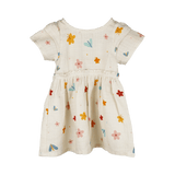 Organic Muslin Dress | A World In Bloom - Totdot