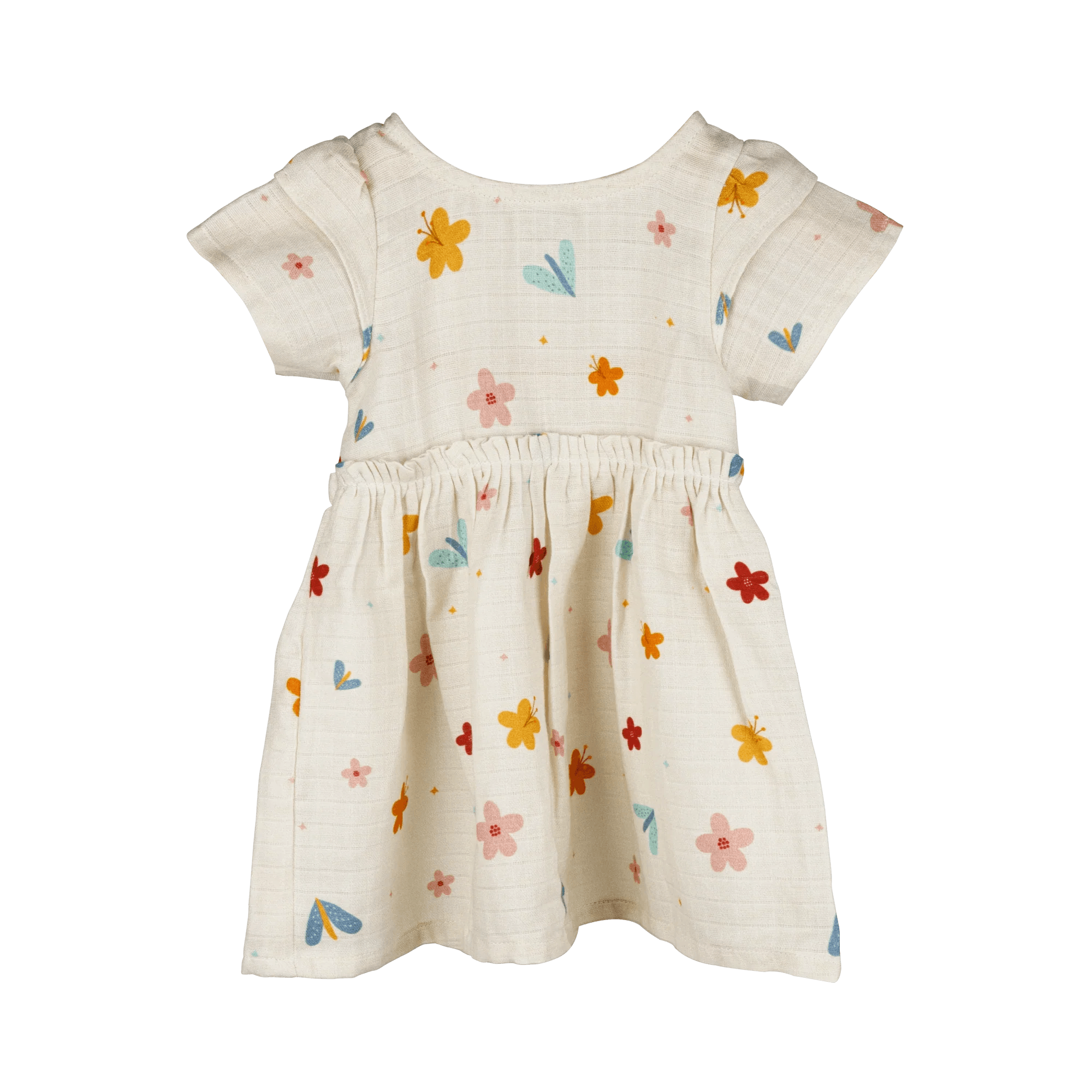 Organic Muslin Dress | Bubble Pops - Totdot