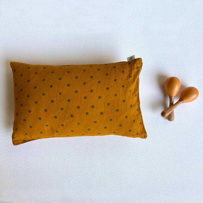 ORGANIC RAIDANA PRINT KAPOK PILLOW + MARACAS - Totdot