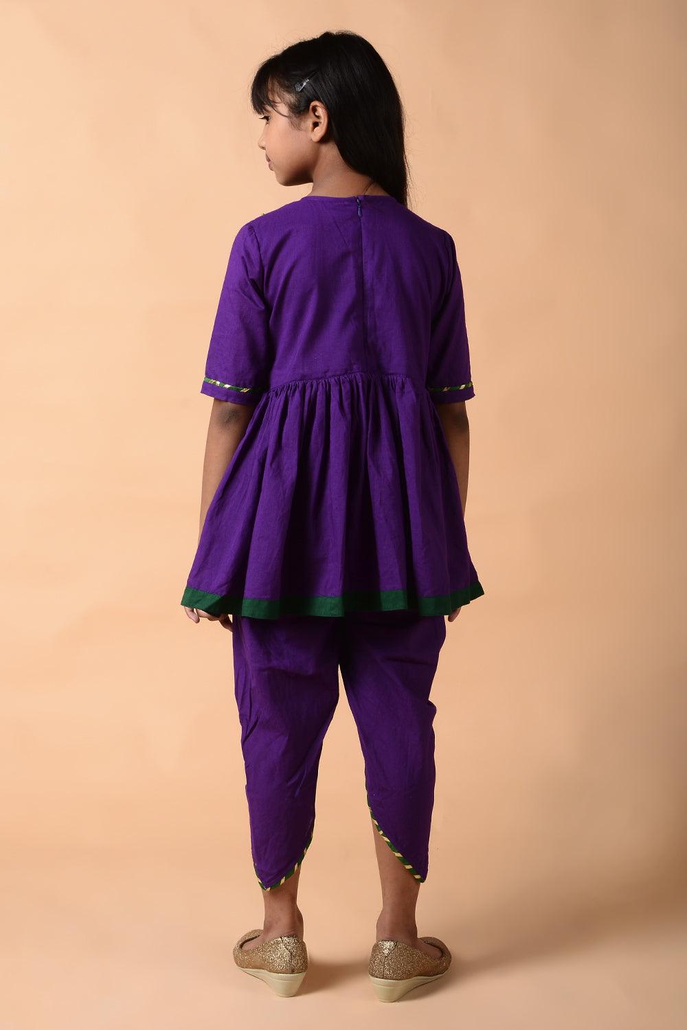 Parrot Dhoti Set - Totdot