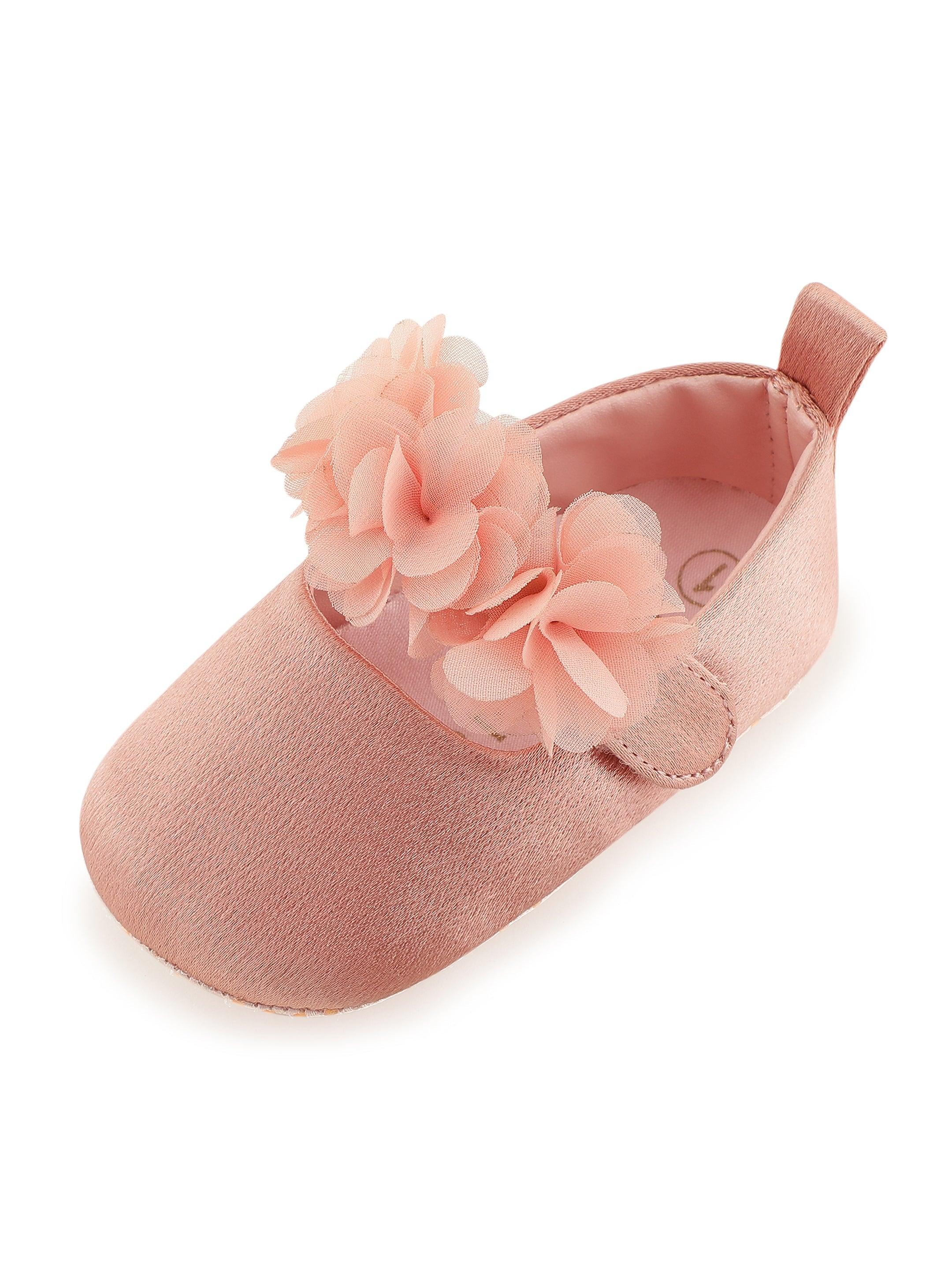 Peach Blossom Mary Janes - Totdot