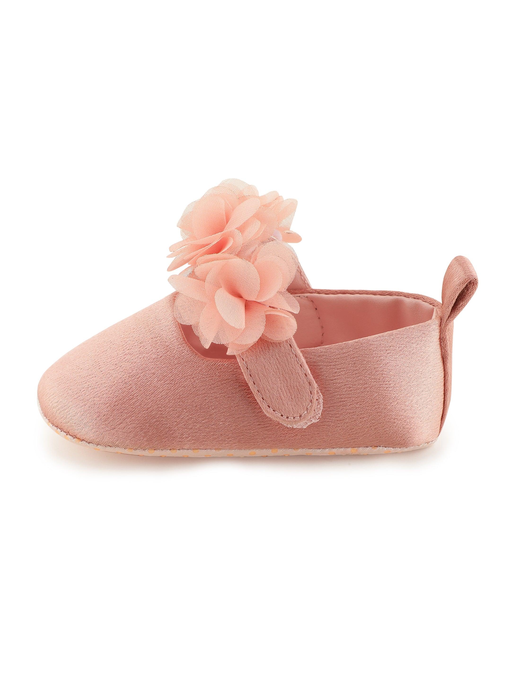 Peach Blossom Mary Janes - Totdot