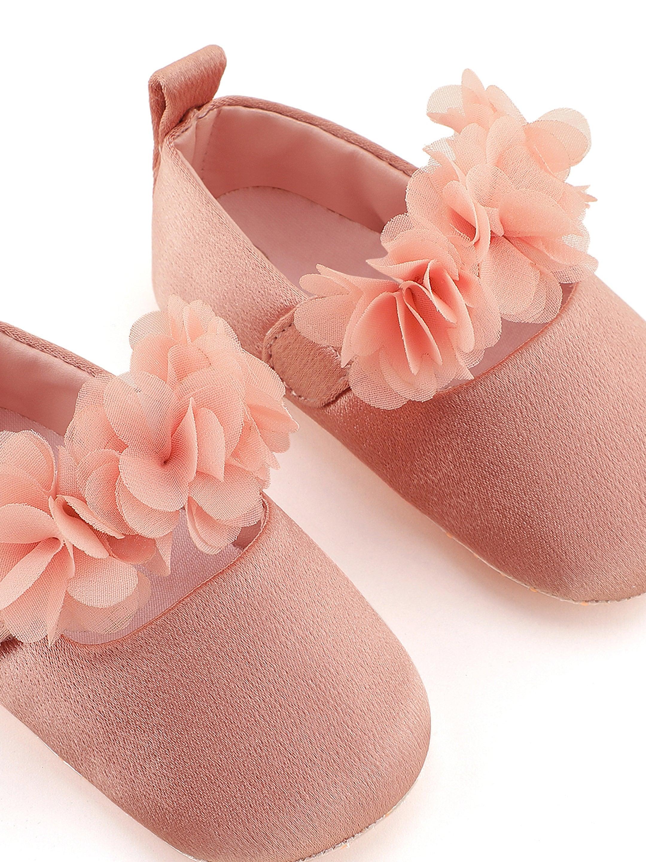 Peach Blossom Mary Janes - Totdot