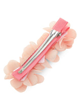 Pink flower hairclip - Totdot