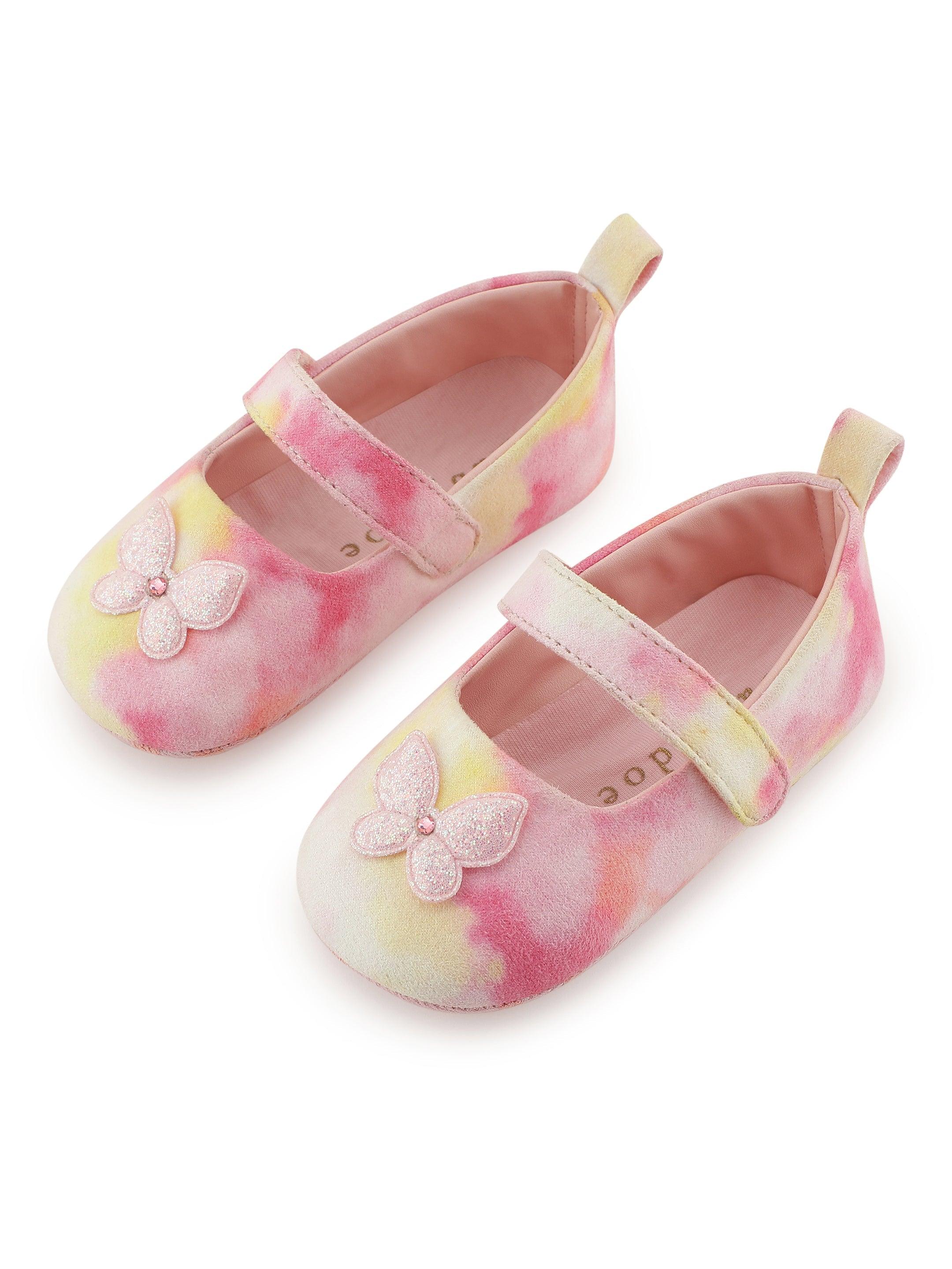 Pink Tye Dye Mary Janes - Totdot