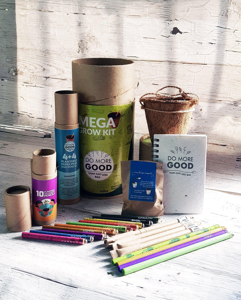 Plantabie Pens & Pencil Gift Box- Mega Grow Kit - Totdot