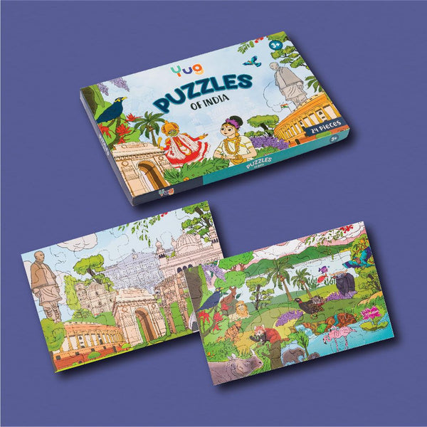 Puzzles of India - Monuments & Jungles - Totdot