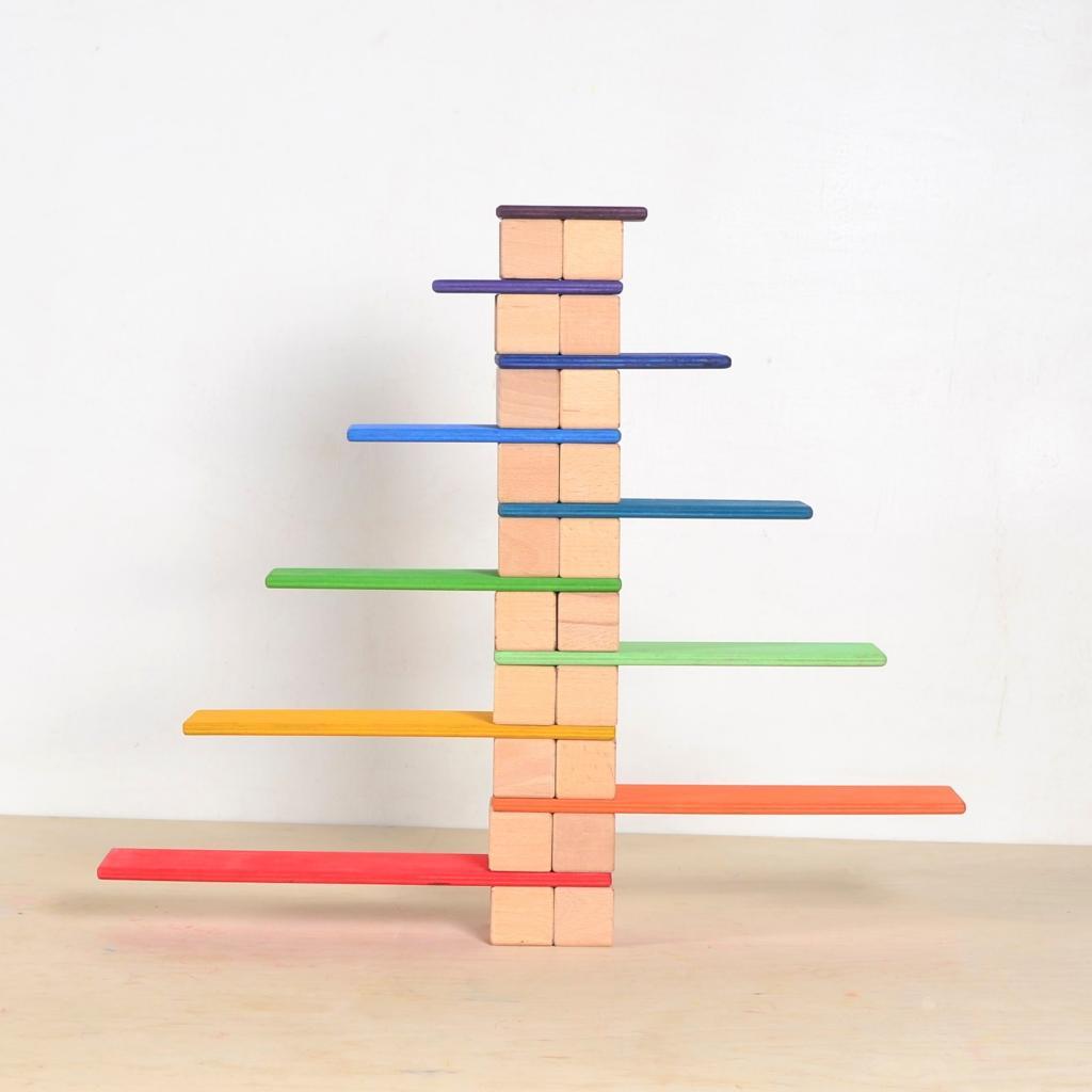 Rainbow Building Boards - Totdot