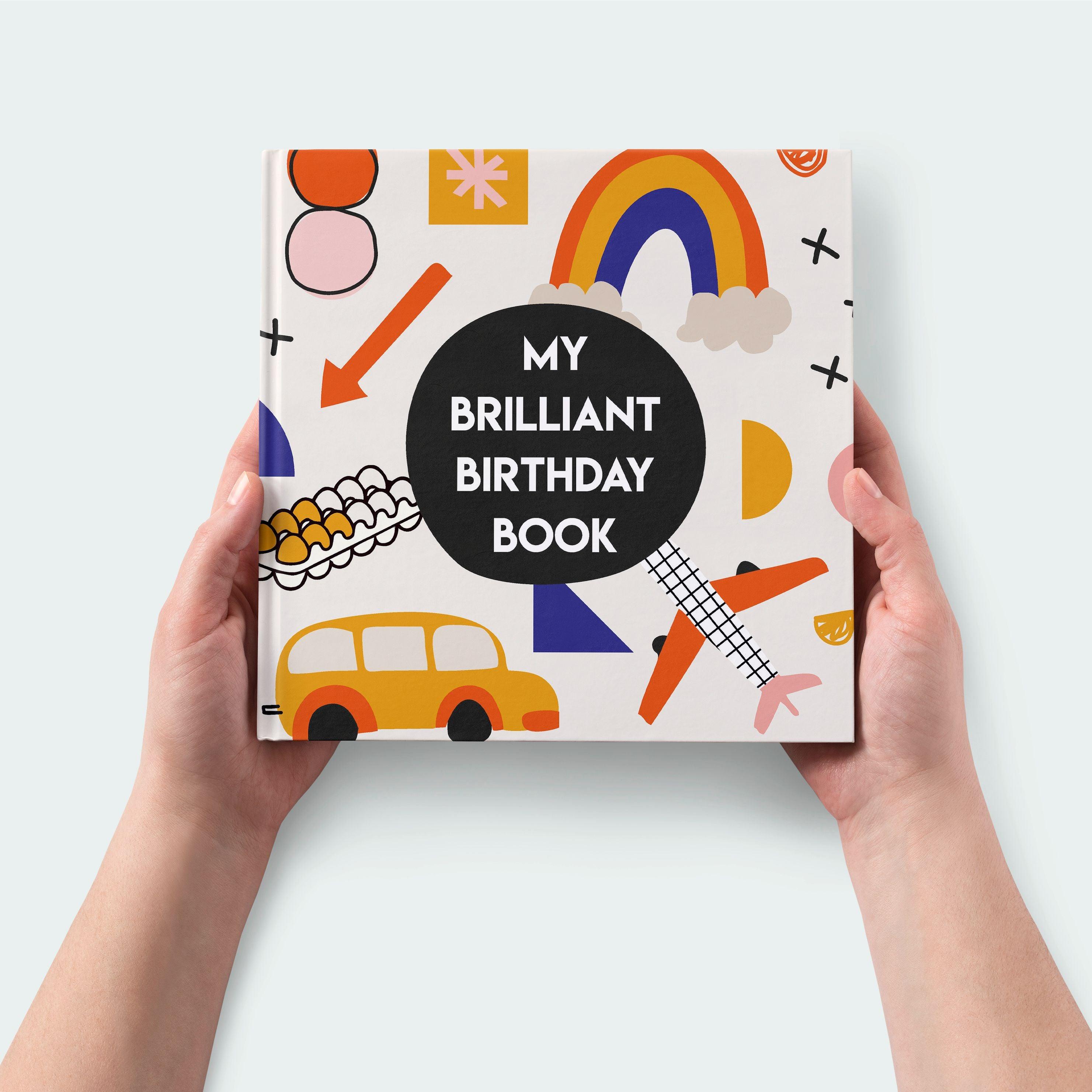 Record Book My Brilliant Birthday Book - Totdot