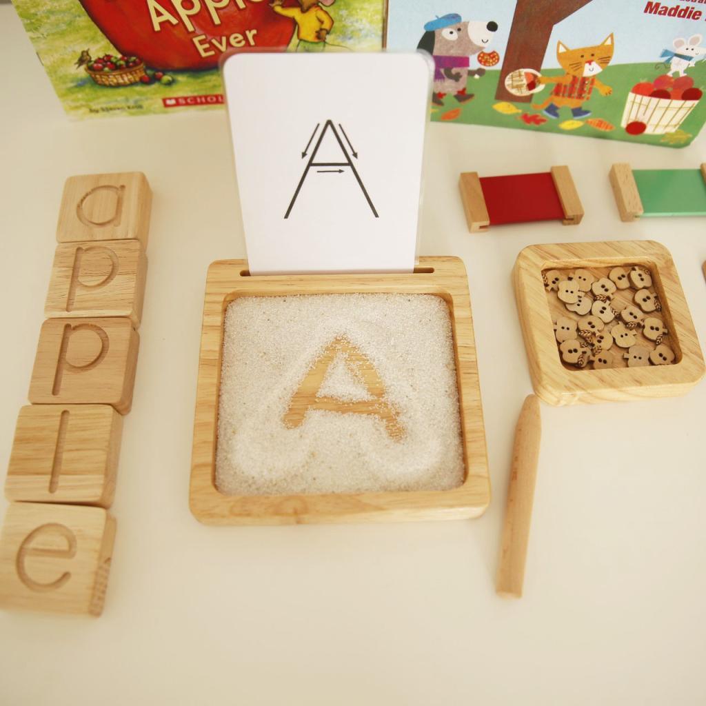 Sand Tracing Tray-Square / Sensory Writing, One part tray - Totdot