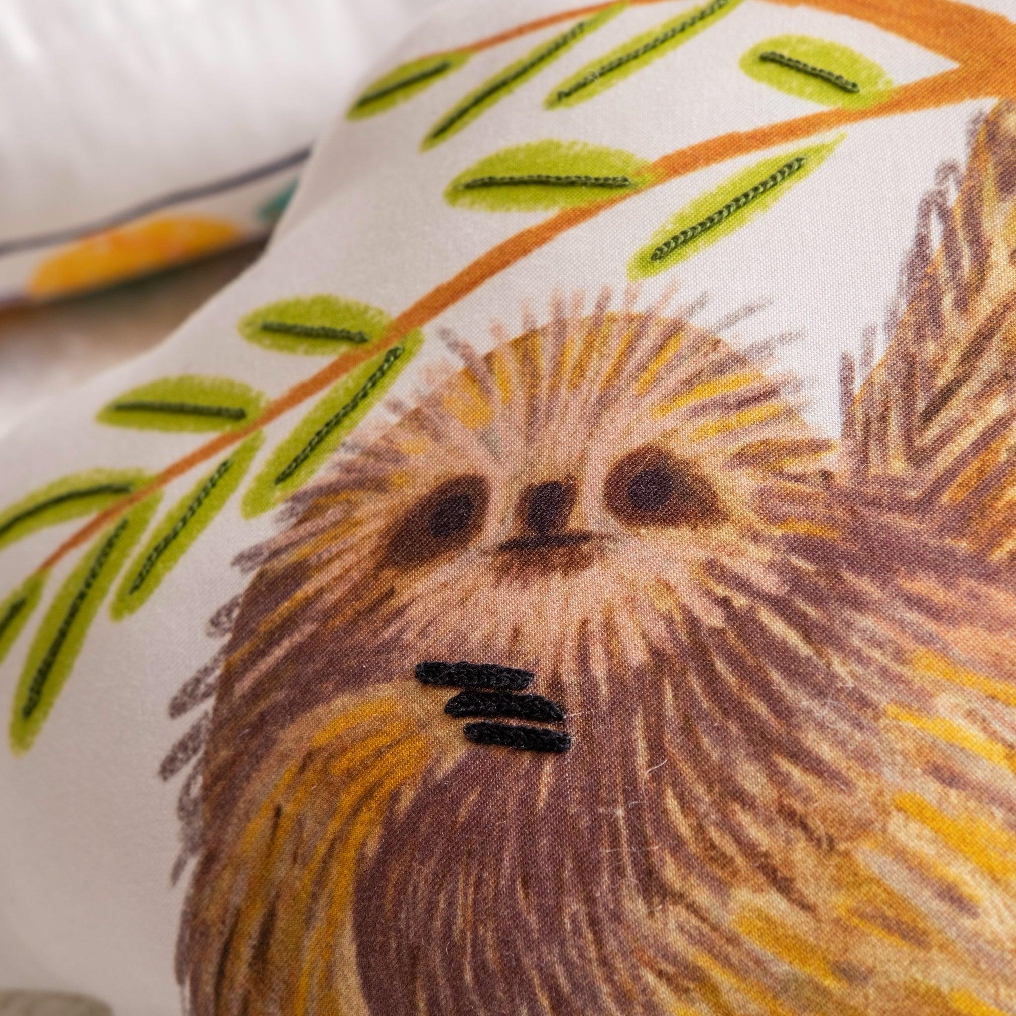 Slumbering Sloth Cushion - Totdot