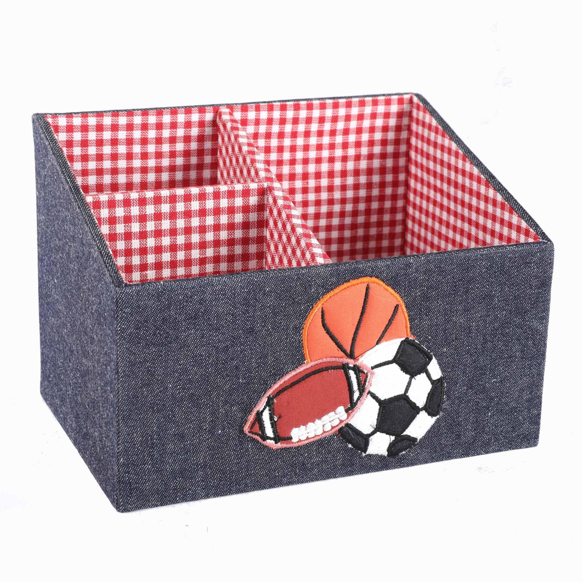 Sports Balls Set of 2 Stationary / Pen Holder - Totdot