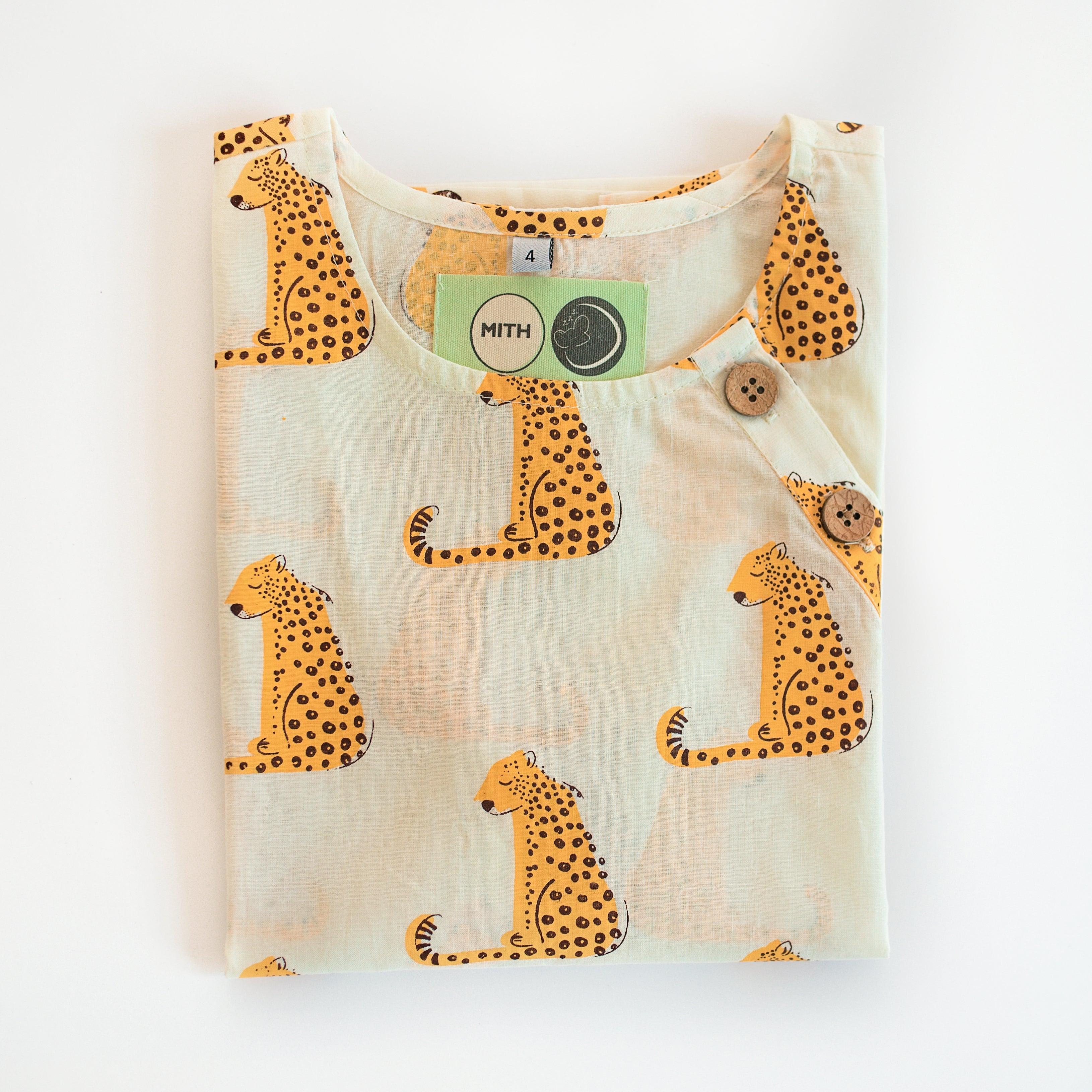 Spotty Leopard Unisex Kurta - Totdot