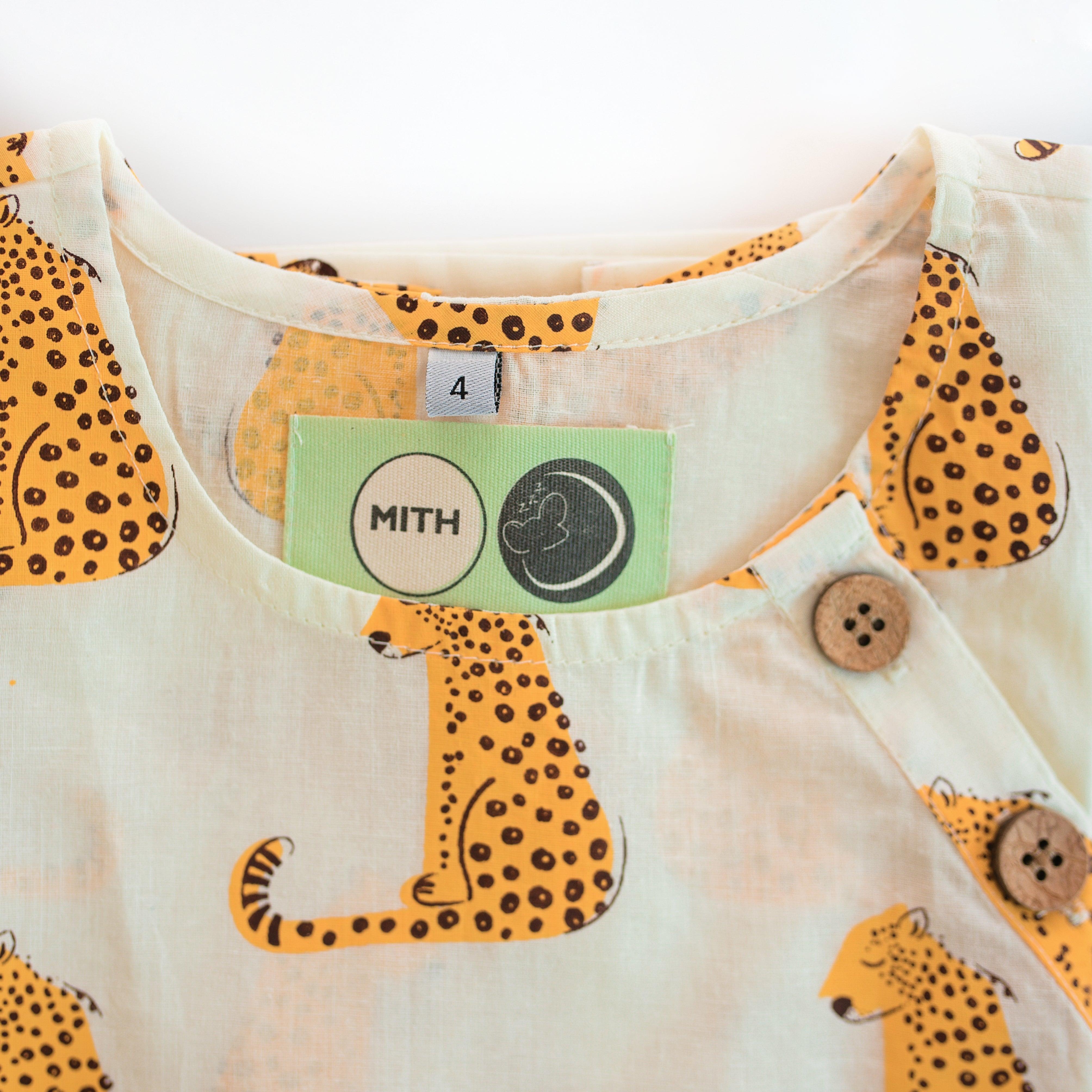 Spotty Leopard Unisex Kurta - Totdot