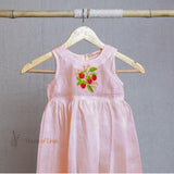 Strawberry Frock Baby pink Color - Totdot