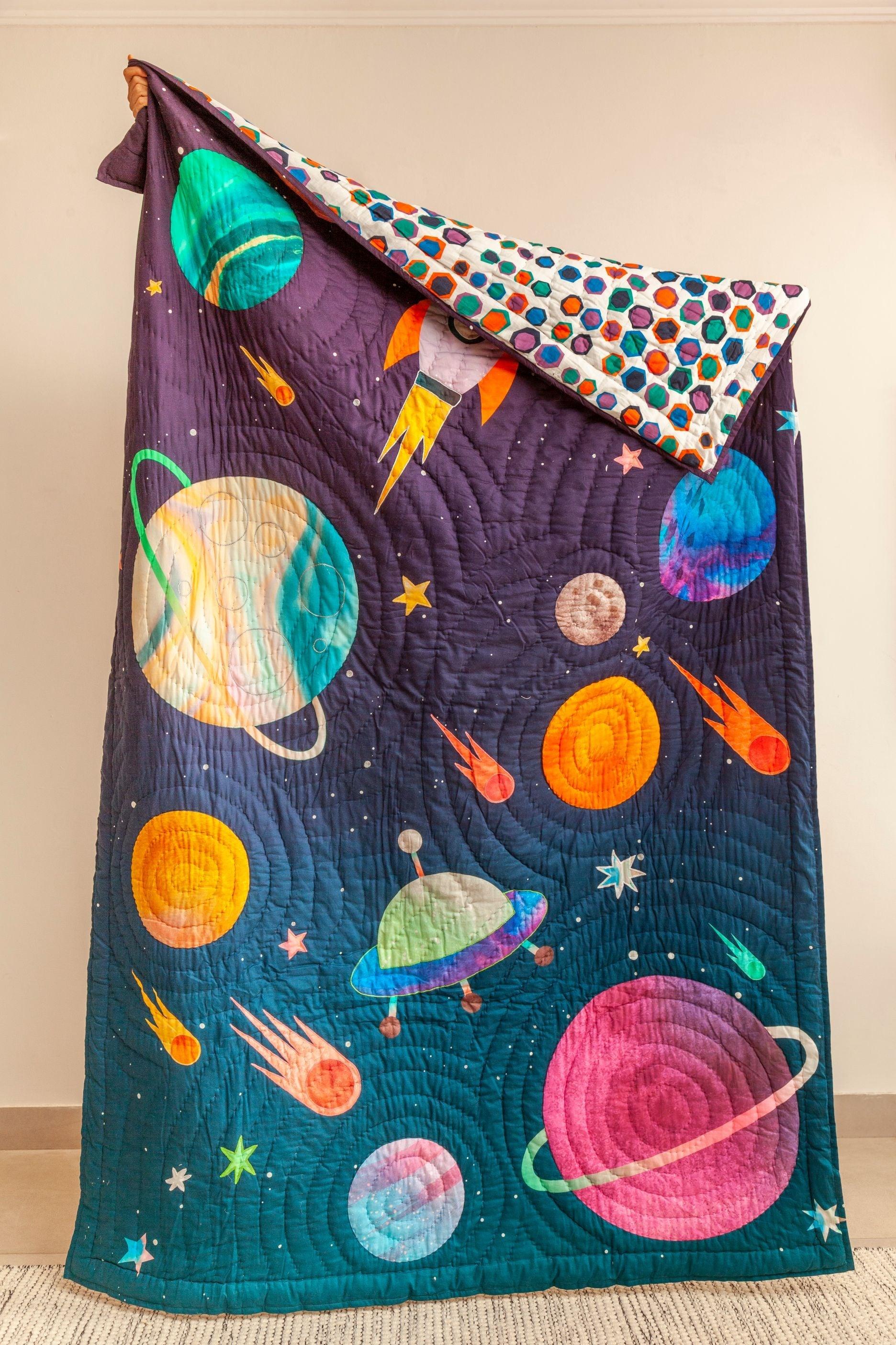 Tim, The Traveller Quilt - Totdot