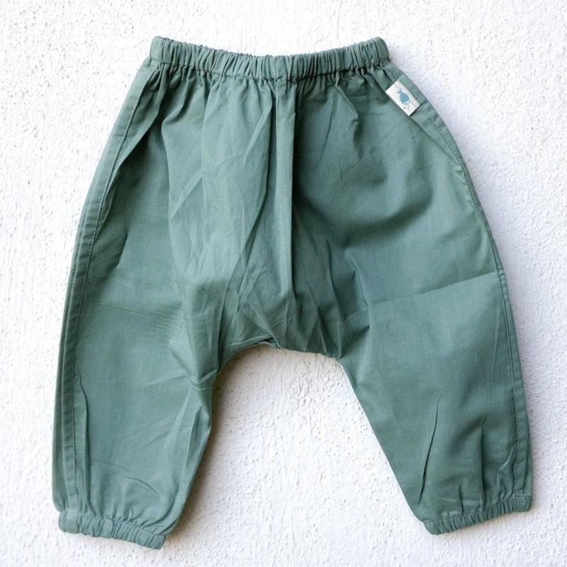 UNISEX ORGANIC KOI MINT JHABLA WITH MINT PANTS - Totdot