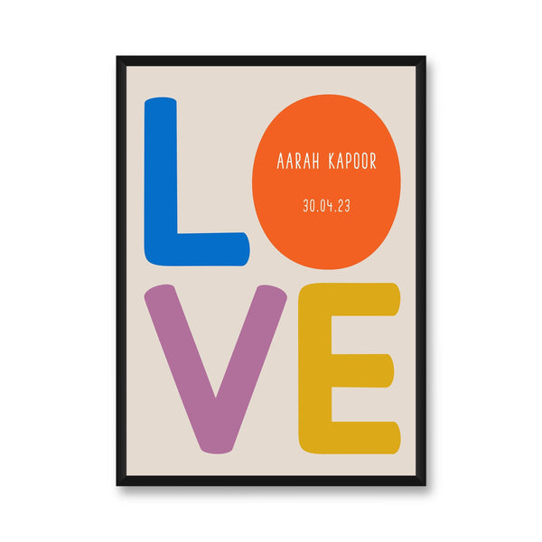 Wall Frame | Only Love - Totdot
