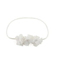 White flower hairband