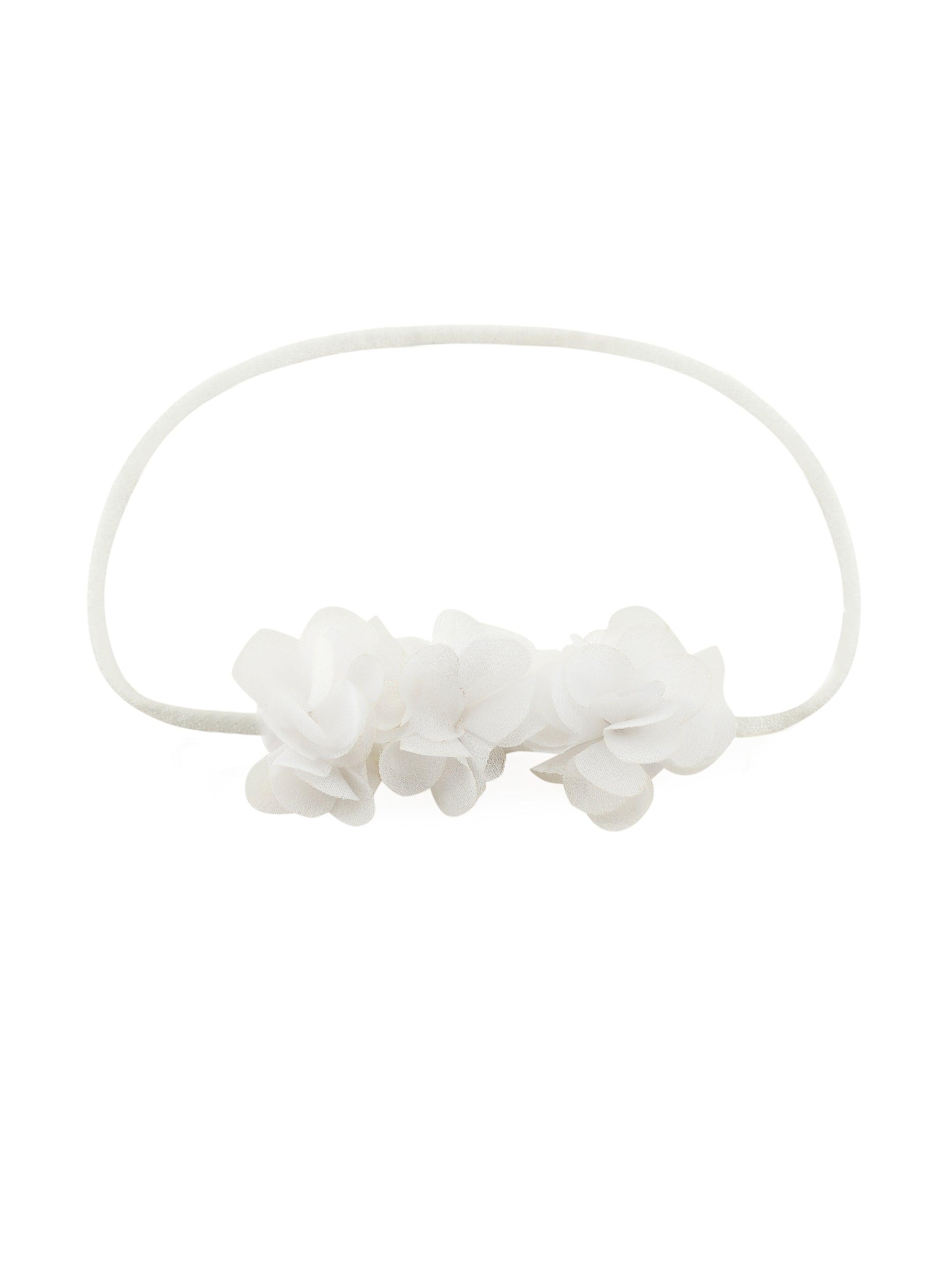 White flower hairband - Totdot