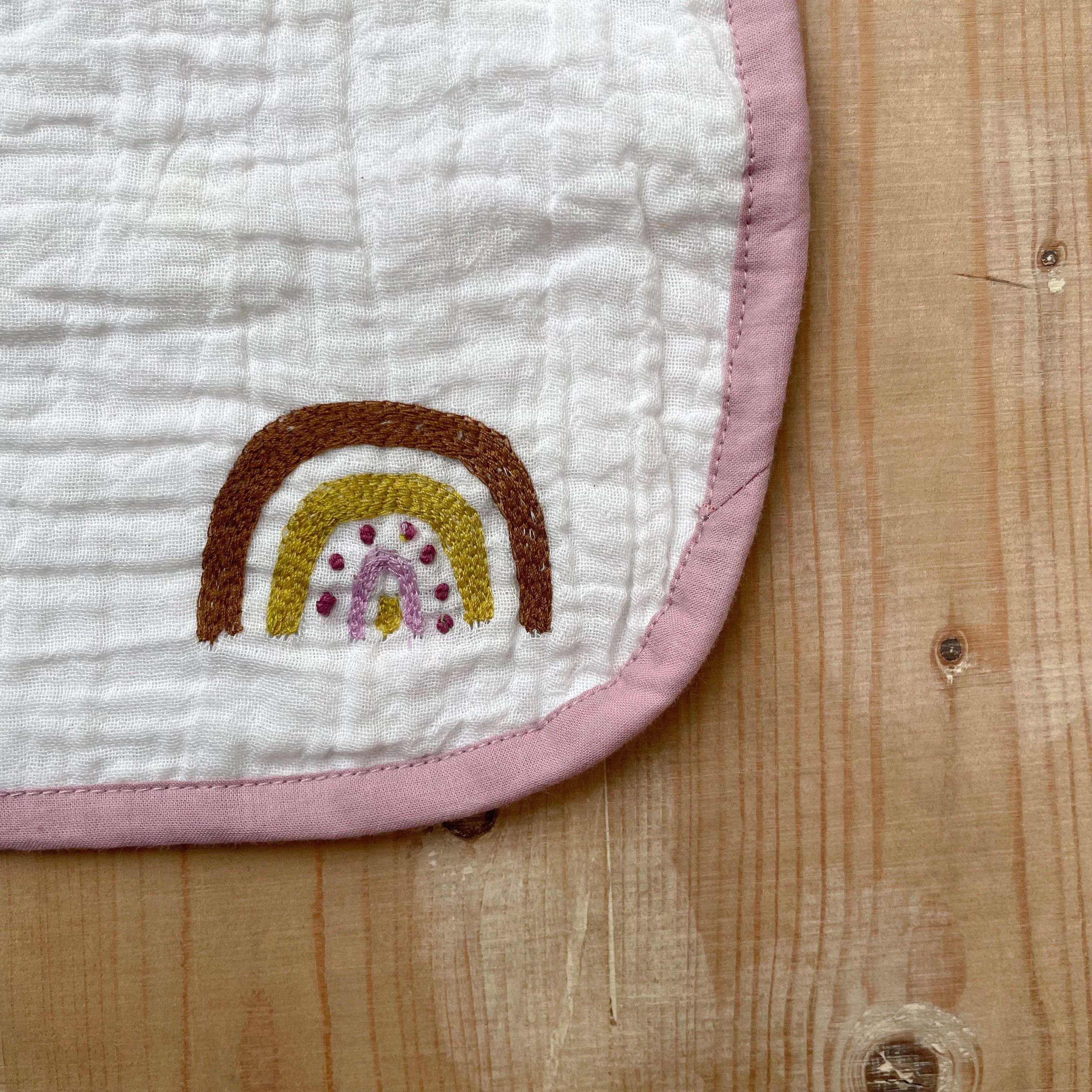 Wrinkled Muslin Bibs - Totdot